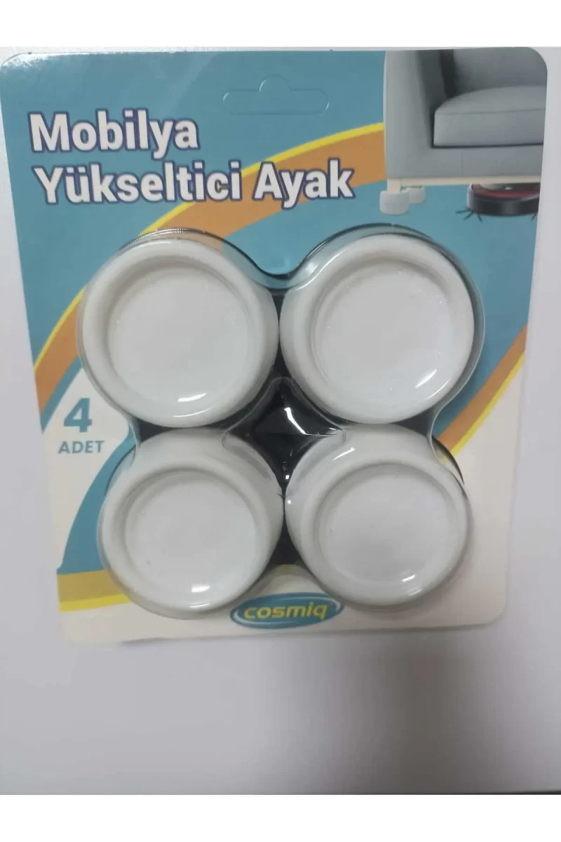 Beyaz Mobilya Yükseltme Ayağı